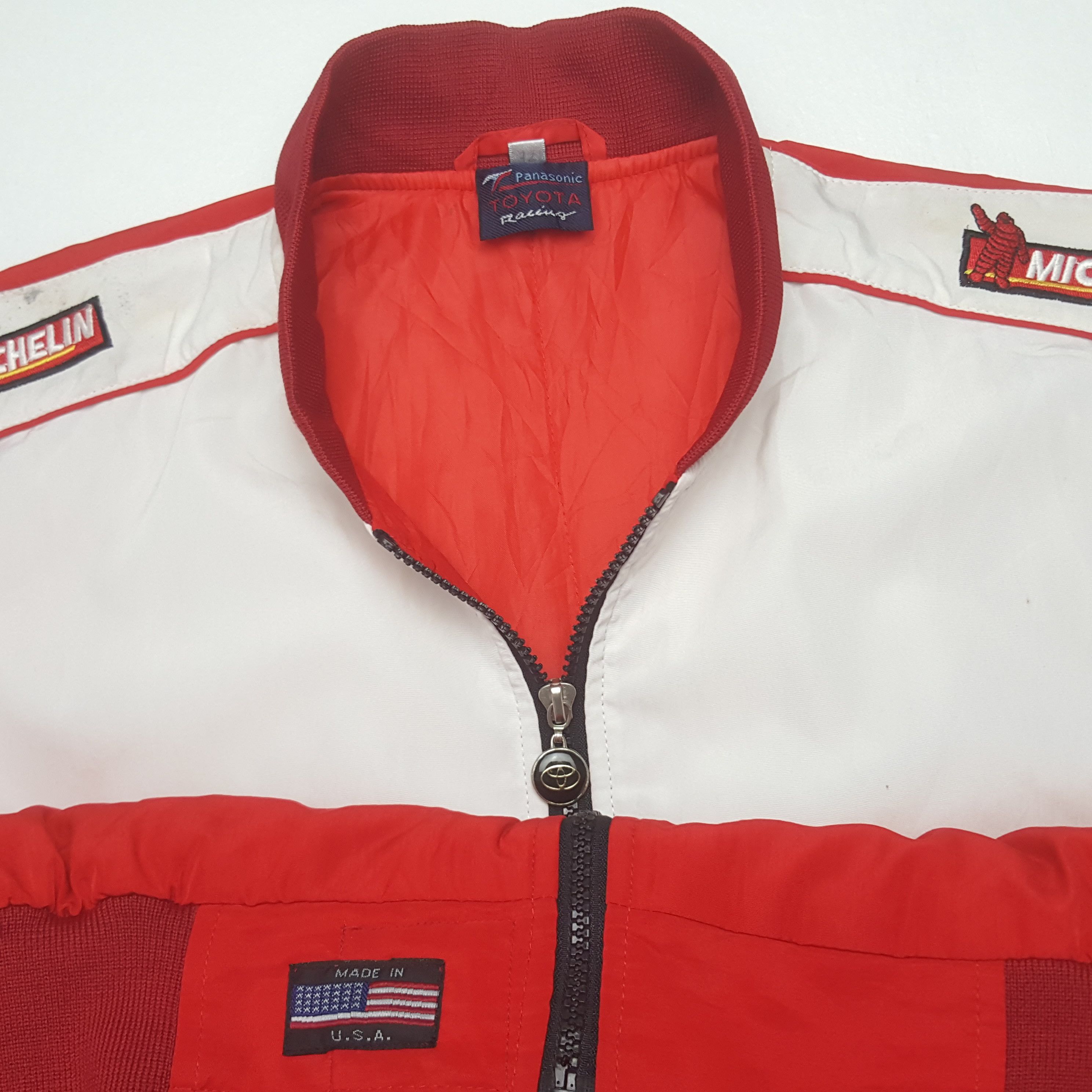Formula 1 Vintage Toyota Michelin Racing Formula One Jacket C304N6 Size US XL / EU 56 / 4 - 5 Thumbnail