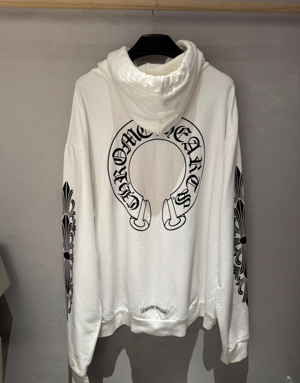Chrome Hearts Chrome Hearts Classic White Horseshoe Kirin Arm Print Hoodie Size US XL / EU 56 / 4 - 1 Thumbnail