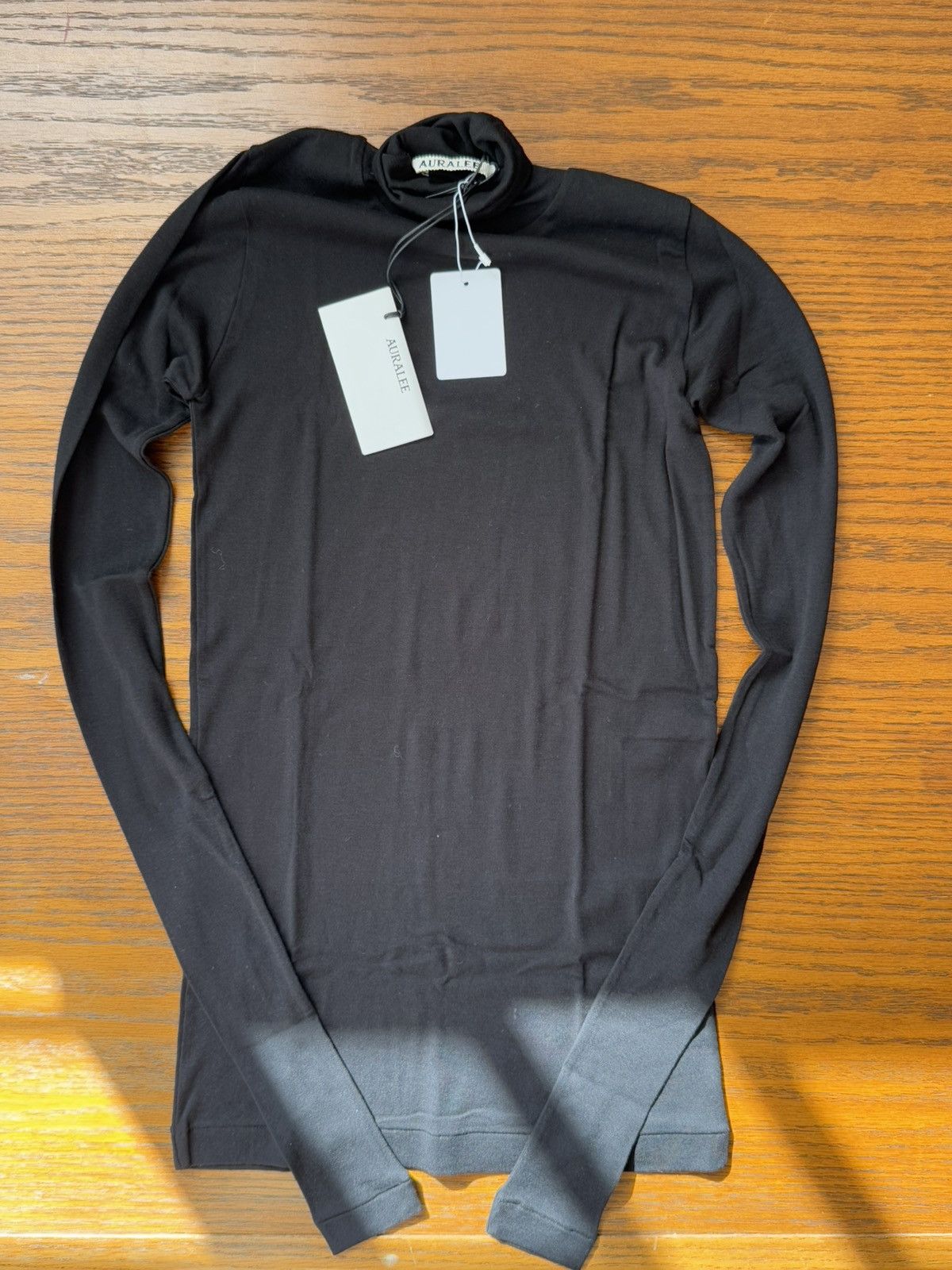 Auralee AuraLee Turtleneck High Gauge Sheer Tee Size XS / US 0-2 / IT 36-38 - 9 Thumbnail