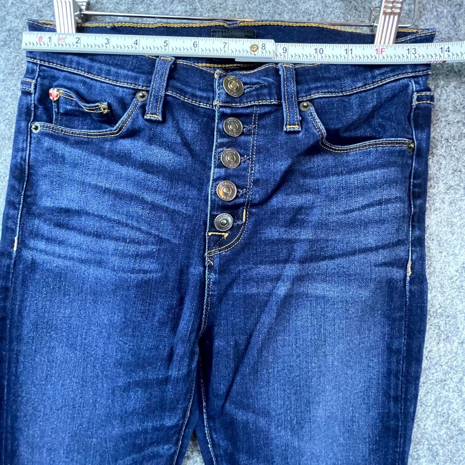 Hudson Hudson Jeans Womens 27 Blue Ciara High Rise Super Skinny Size 27" / US 4 / IT 40 - 6 Thumbnail