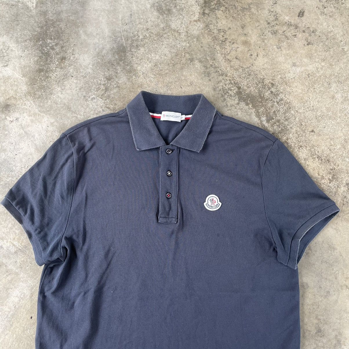 Moncler ❤️Authentic❤️Moncler Embroidered Small Mini Logo Polos Shirts Size US M / EU 48-50 / 2 - 3 Thumbnail