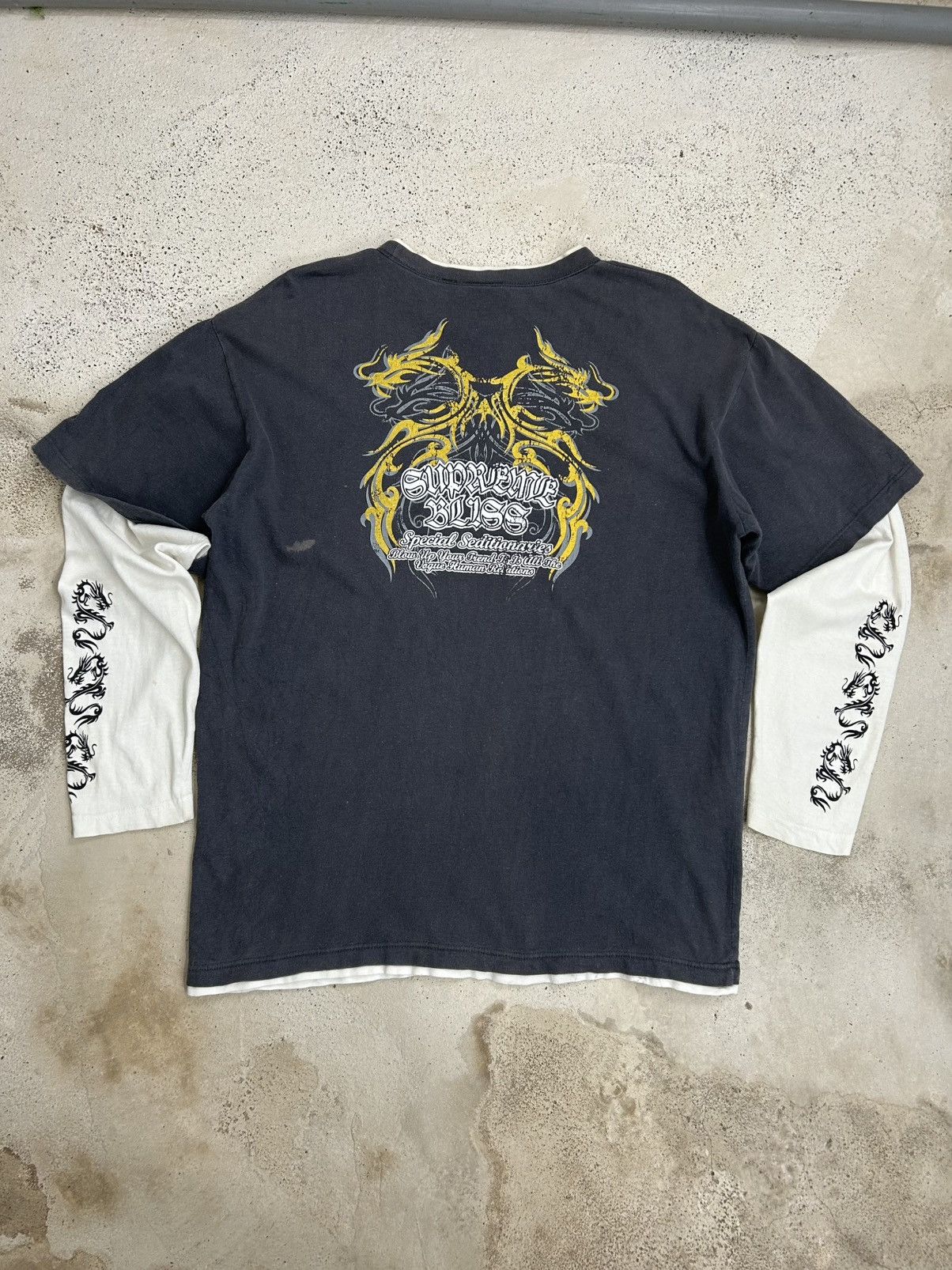 Affliction Barcedos Supreme Bliss Edition Seditionaries Dragon Tatoo Size US L / EU 52-54 / 3 - 1 Thumbnail