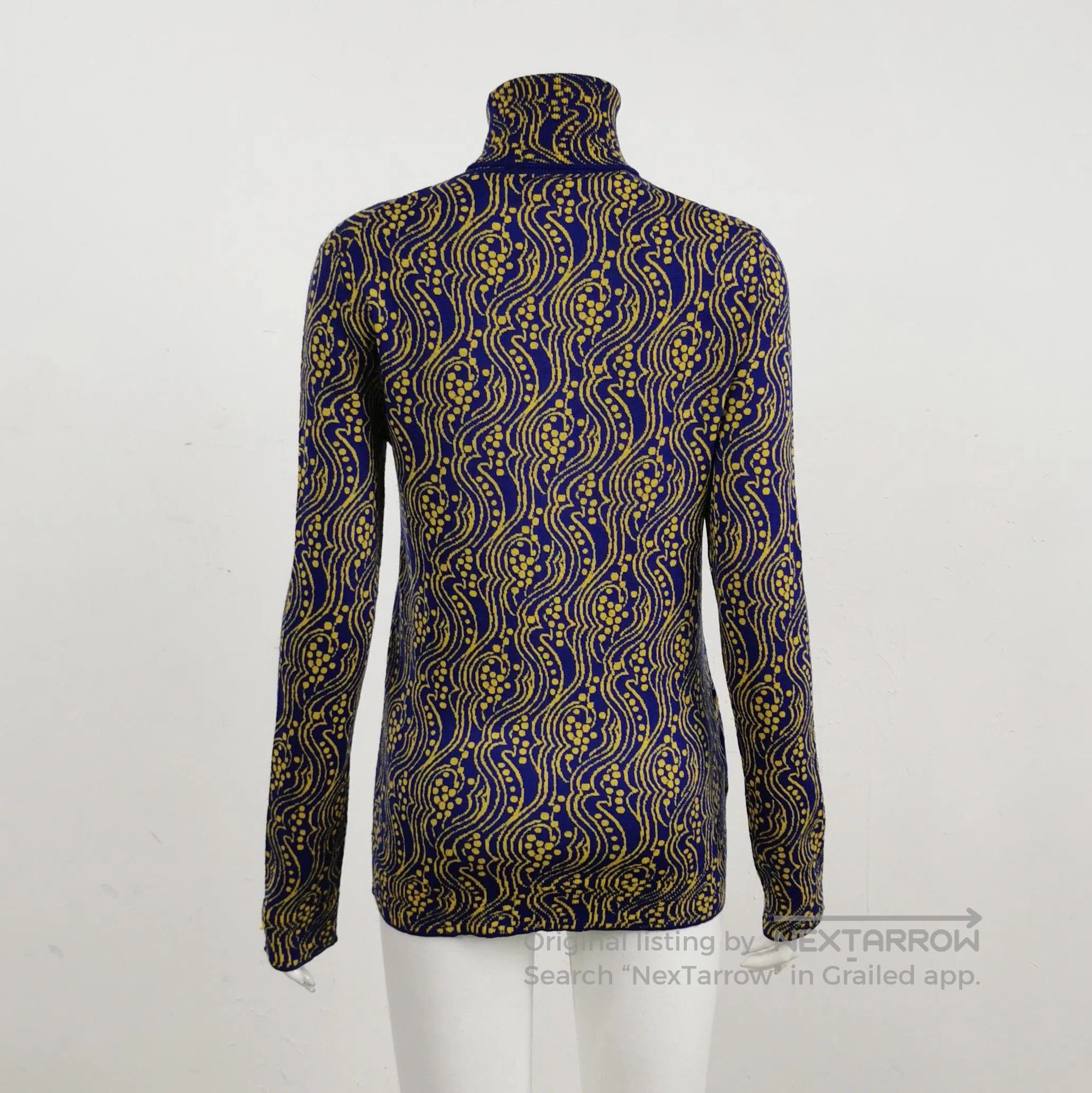 Prada Prada Multicolor Wool Blend Turtleneck Sweater . Size M / US 6-8 / IT 42-44 - 2 Thumbnail