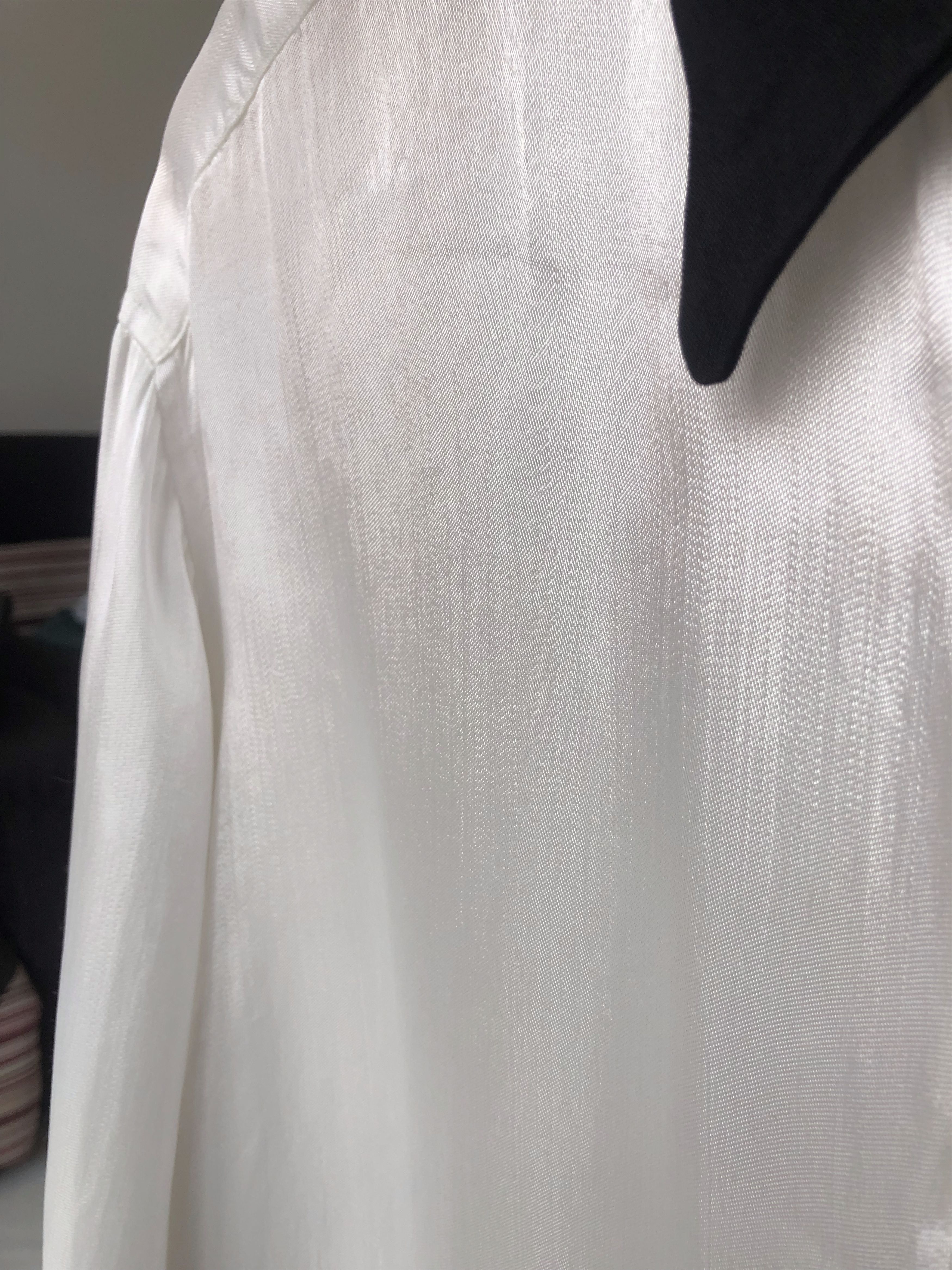 Comme des Garcons Homme Plus shiny rayon shirt Size US L / EU 52-54 / 3 - 7 Thumbnail
