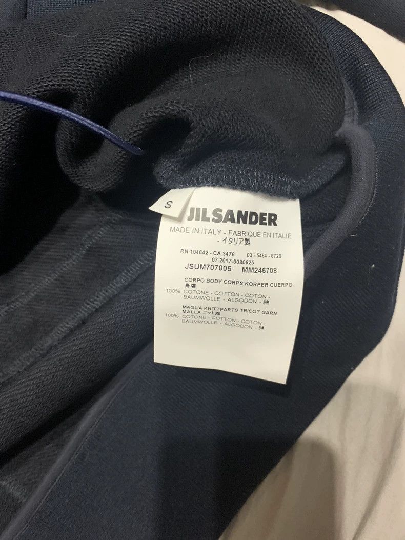 Jil Sander Jil Sander drawstring sweater jacket Size M / US 6-8 / IT 42-44 - 4 Thumbnail