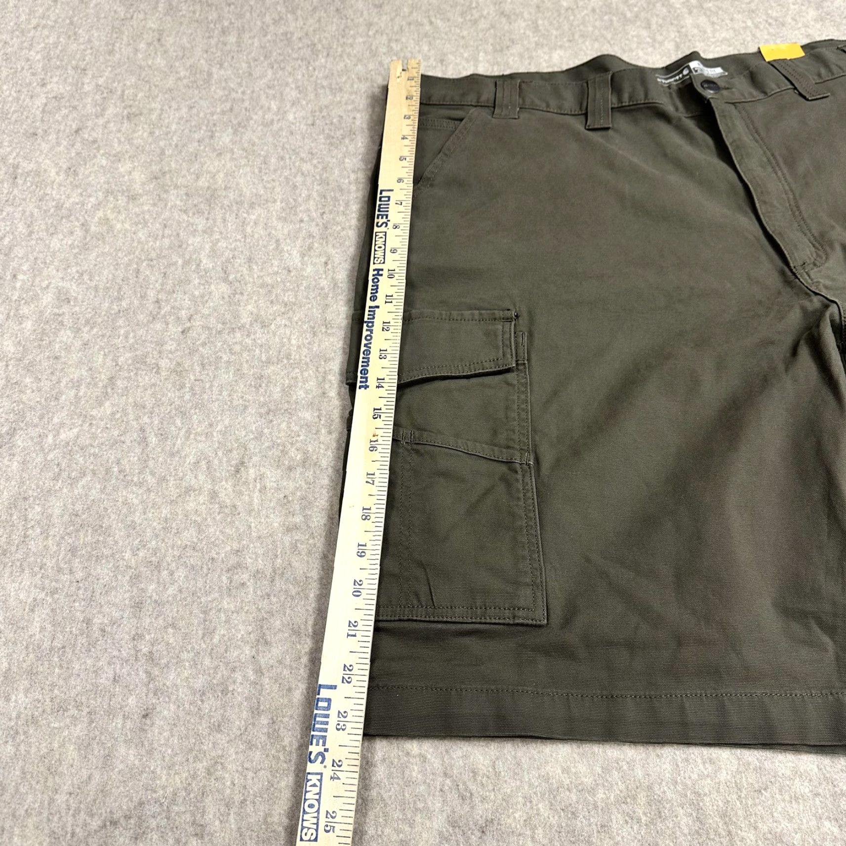 Carhartt Carhartt Shorts Mens 44 Green Rugged Flex Relaxed Fit Canvas Cargo Work Outdoor Size US 44 / EU 60 - 7 Thumbnail