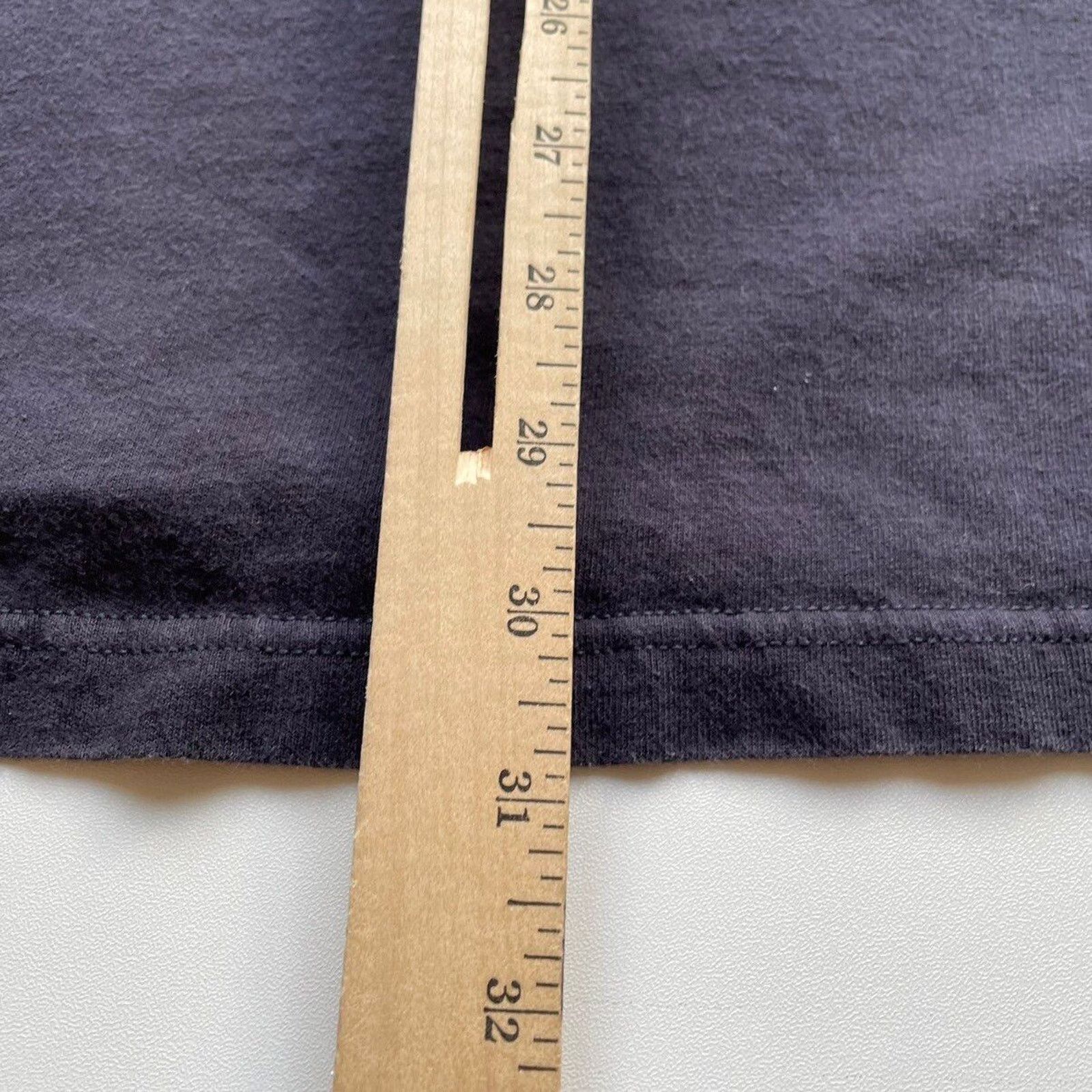 Vintage Vintage Y2K Sun Faded Blank Black T Shirt Large Made In USA Size US L / EU 52-54 / 3 - 5 Thumbnail