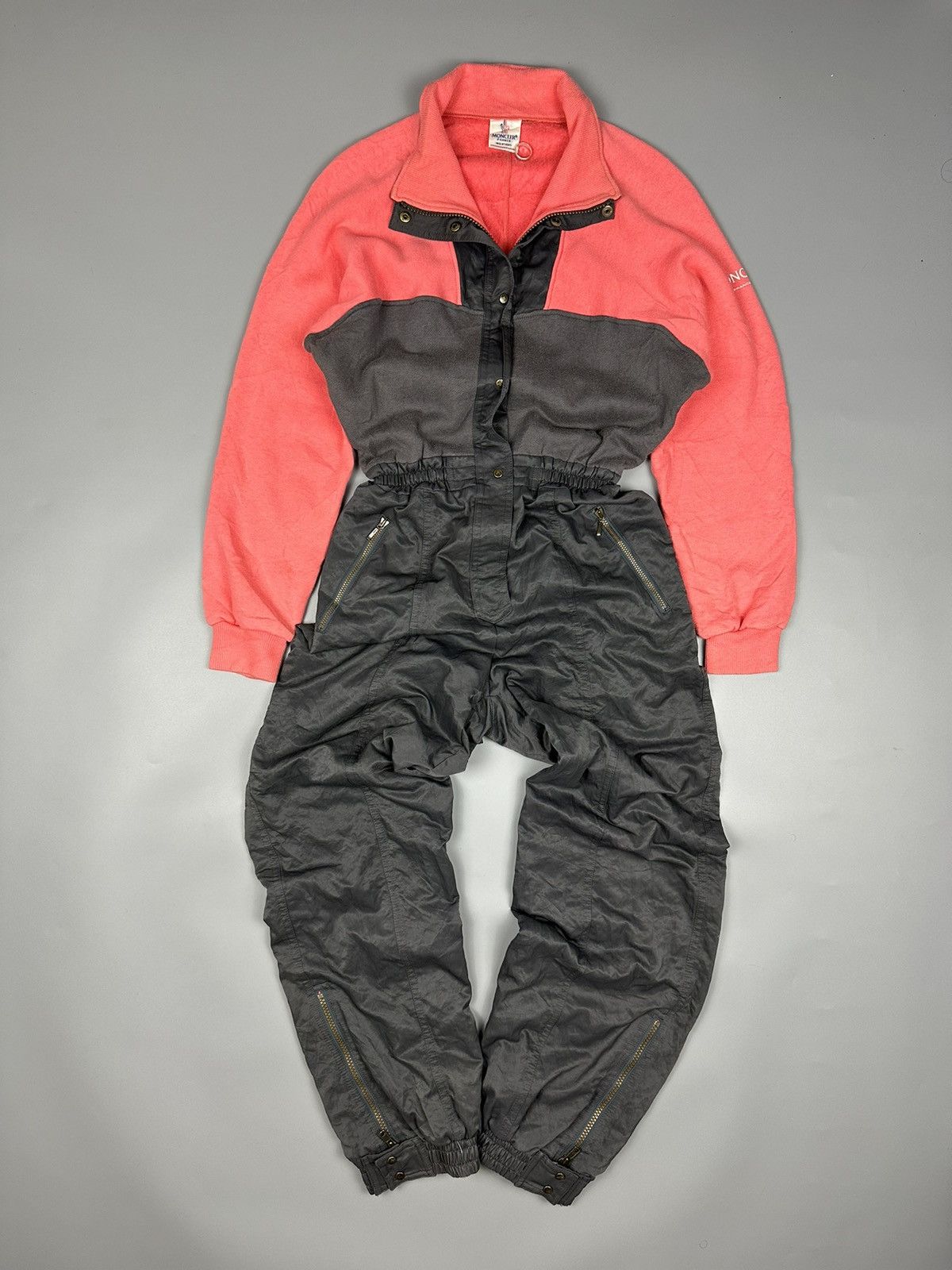 Moncler Vintage Moncler France MFD by Asics Jumpsuits Size US S / EU 44-46 / 1 - 1 Thumbnail