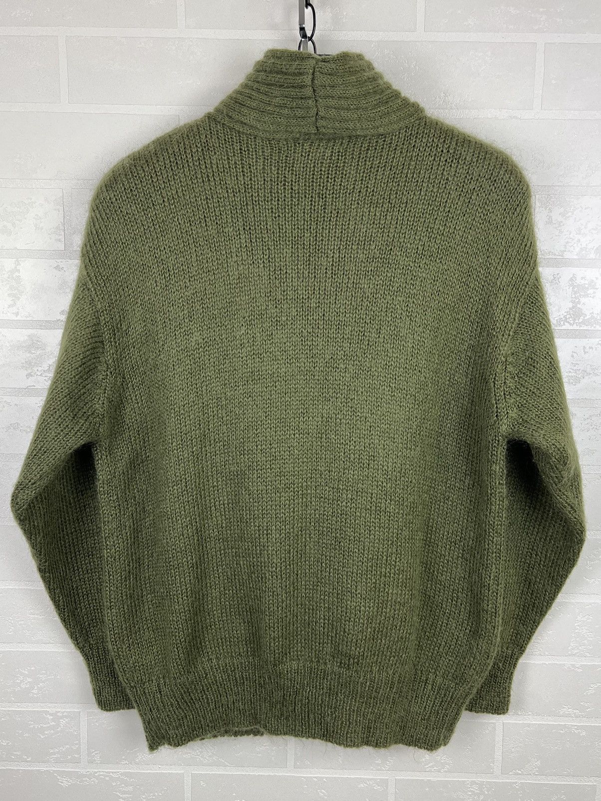 Louis Vuitton LOUIS VUITTON Sweater Turtleneck Mohair Knit Lady Big Logo Size L / US 10 / IT 46 - 15 Thumbnail