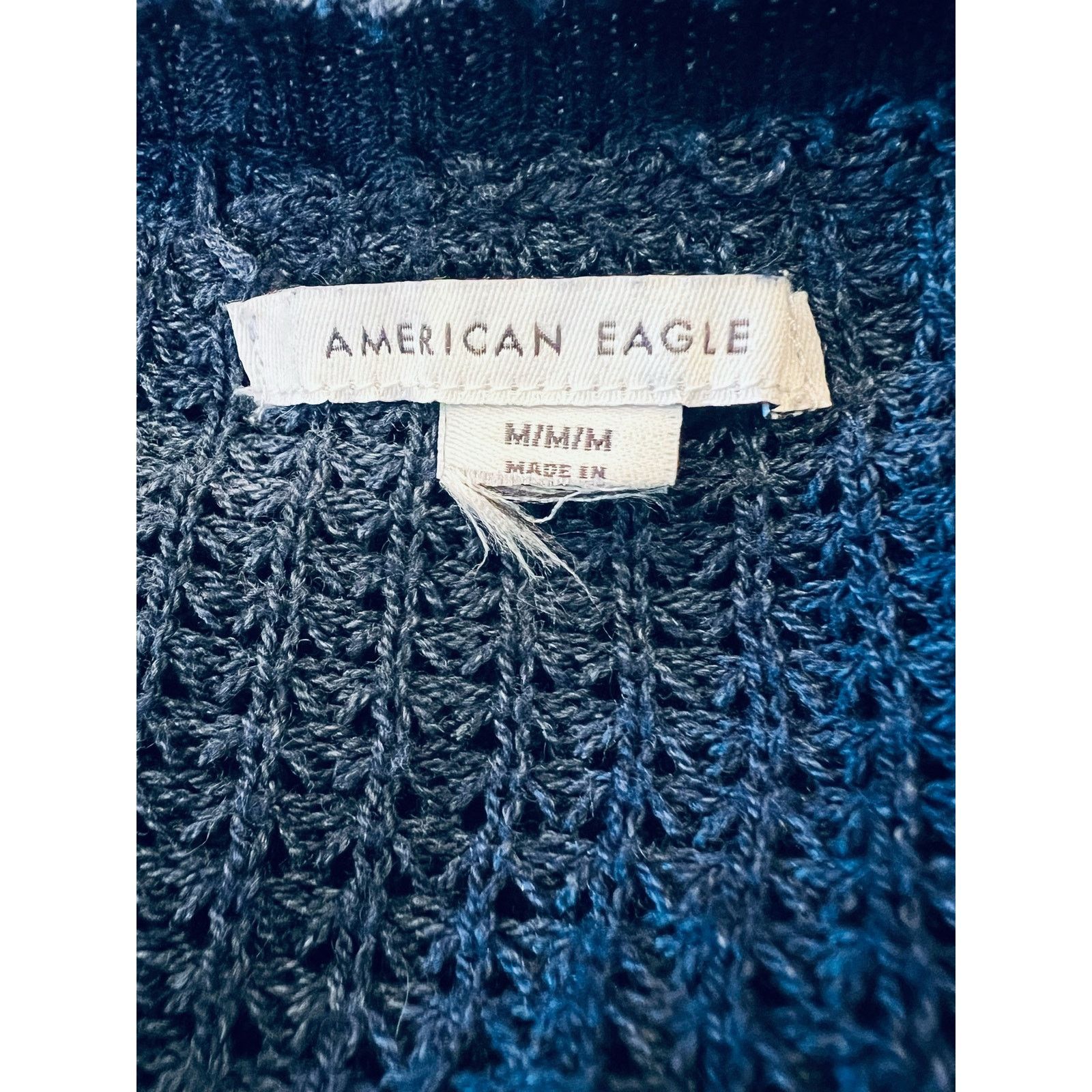 Other American Eagle open weave henley-style pullover sweater - M Size M / US 6-8 / IT 42-44 - 4 Thumbnail
