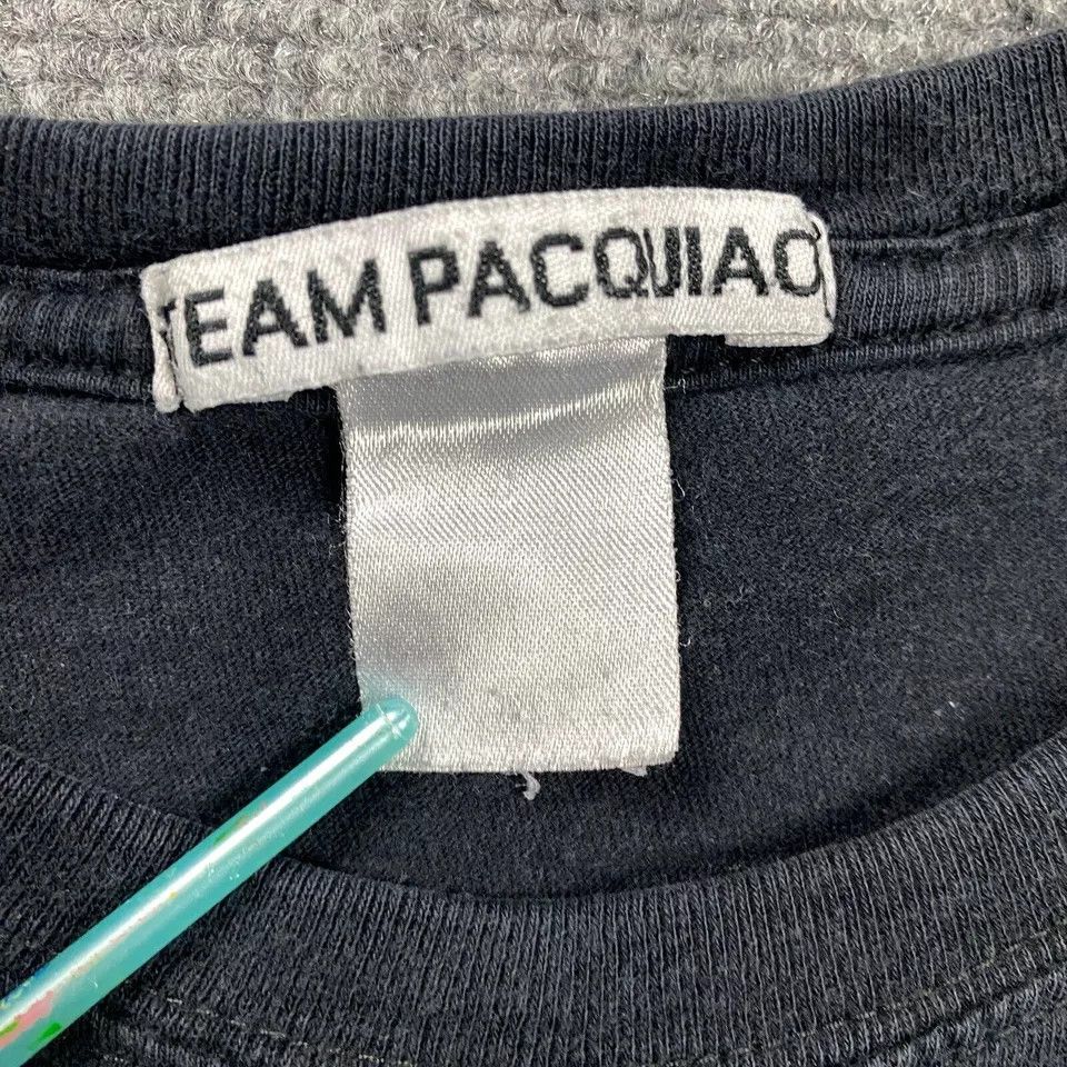 Vintage Vintage Team Pacquiao Shirt Medium Pound 4 Pound Pacman Mens Size US M / EU 48-50 / 2 - 4 Thumbnail