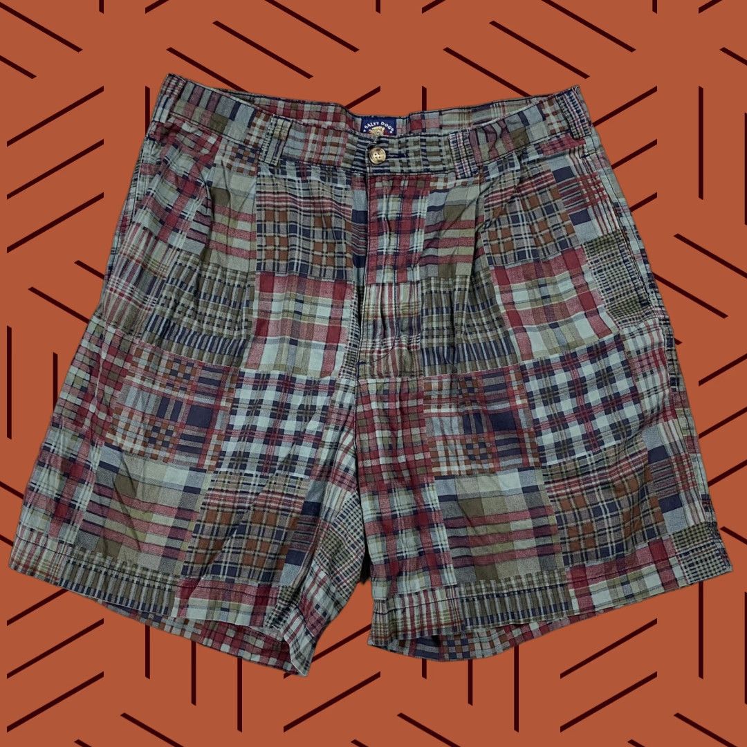 Gant VINTAGE GANT SALTY DOG MENS PLAID CHINO SHORT 34 BLUE 100% COTTON BEACH SHIP/SHIPPING? Size US 34 / EU 50 - 1 Thumbnail