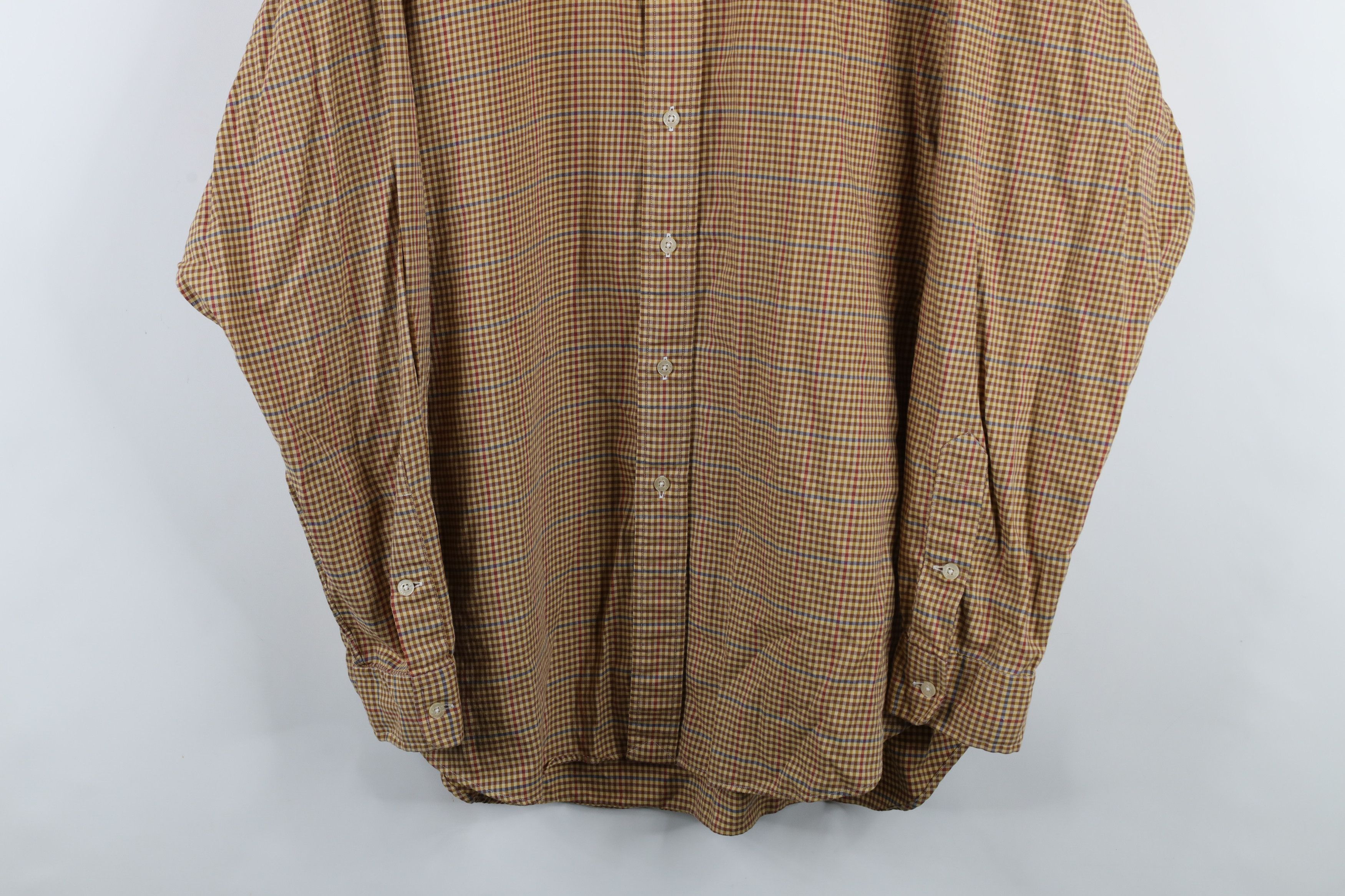 Polo Ralph Lauren Vintage Polo Golf Ralph Lauren Button Down Shirt Plaid Size US XL / EU 56 / 4 - 3 Thumbnail