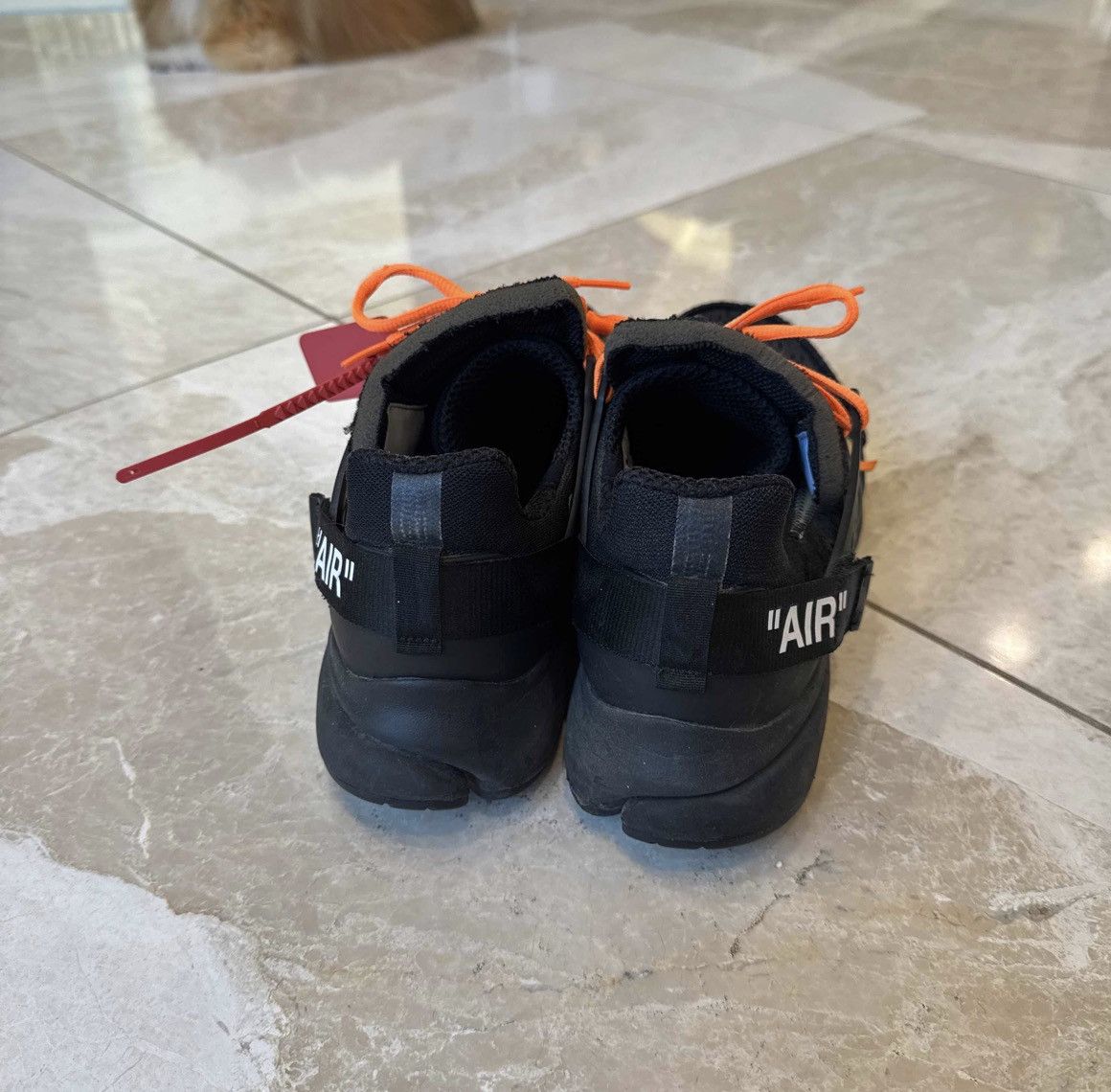 Nike × Off-White Off White X Nike Air Presto 'Black' Size US 12 / EU 45 - 4 Thumbnail
