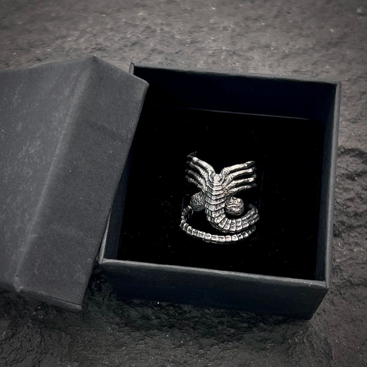 Jewelry Alien Crazy Jewelry Rings Open Size Chrome Ring (Size 7-13) Size ONE SIZE - 1 Thumbnail