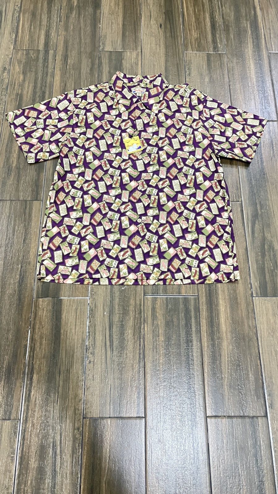 Dry Bones New old Stock Dry Bones Shirt Printed Hawaii Style Size US L / EU 52-54 / 3 - 1 Thumbnail
