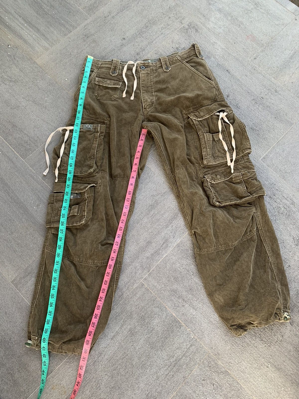 If Six Was Nine Corduroy Multipocket Baggy Cargo Pants Size US 36 / EU 52 - 9 Thumbnail