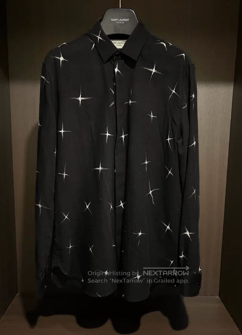 Saint Laurent Paris Saint Laurent Paris size 37 Meteor Shirt i Size US S / EU 44-46 / 1 - 1 Thumbnail