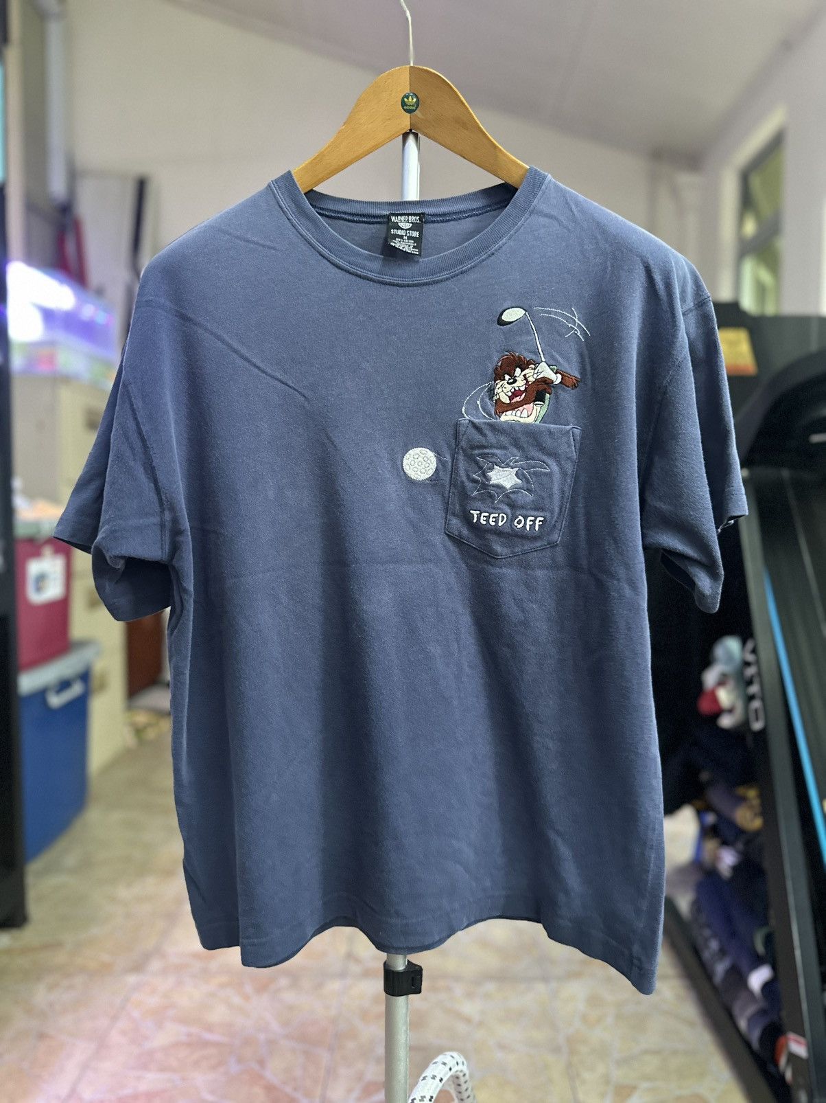 Warner Bros Vintage faded warner bros tshirt Size US M / EU 48-50 / 2 - 1 Thumbnail