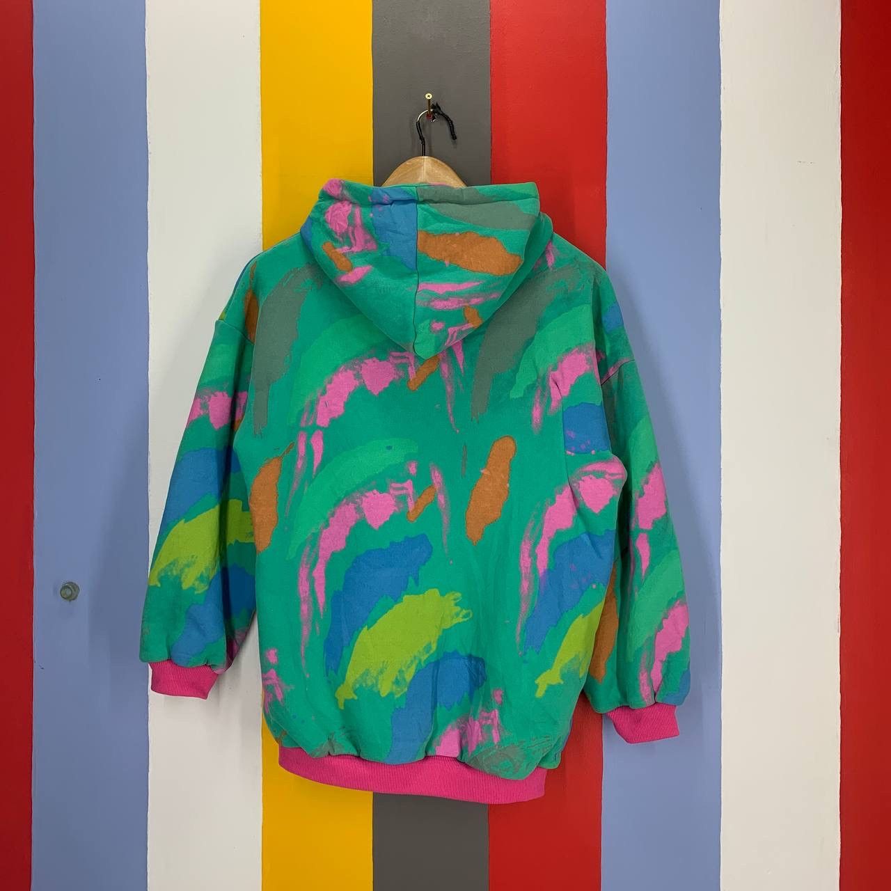 Other TODAY'S BETTERDAY Paint Art Hoodie #2240/21 Size US M / EU 48-50 / 2 - 13 Thumbnail