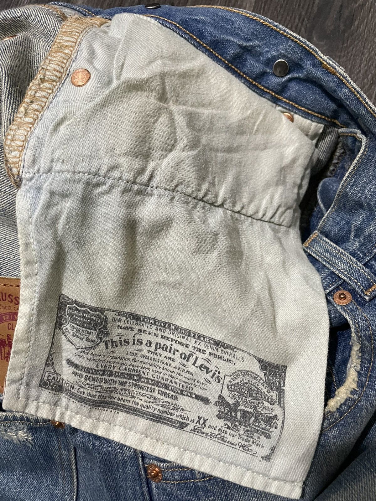 Levi's Levi’s 501 Patchwork Based 1901 Vintage Model Size US 32 / EU 48 - 10 Thumbnail