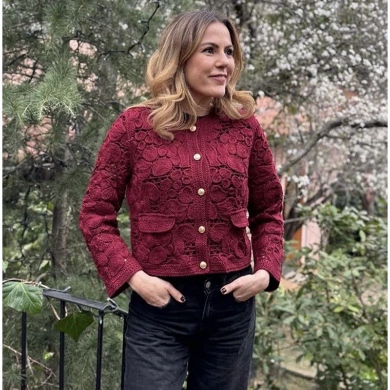 Zara ZARA Embellished Cardigan NWT Size M / US 6-8 / IT 42-44 - 1 Thumbnail