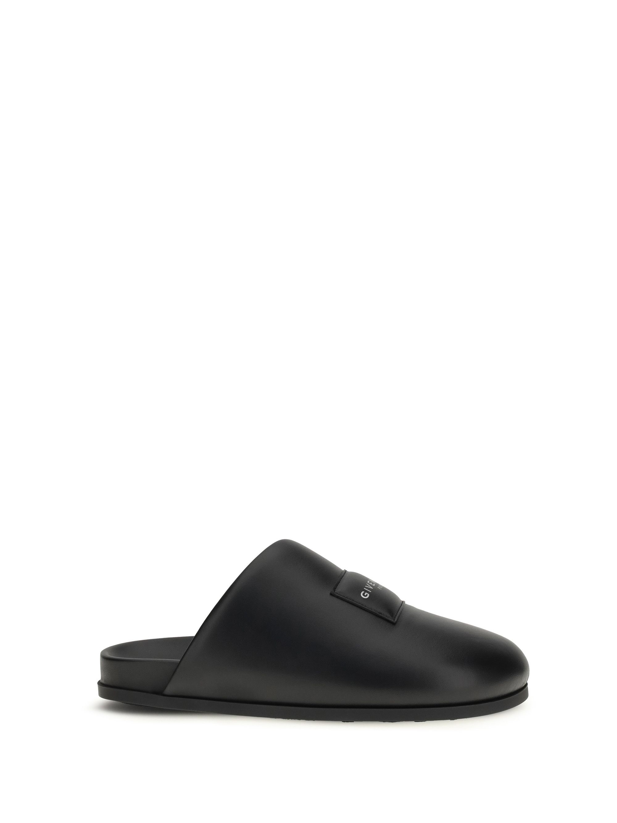 Givenchy Leather Mules Size US 7 / EU 40 - 1 Thumbnail
