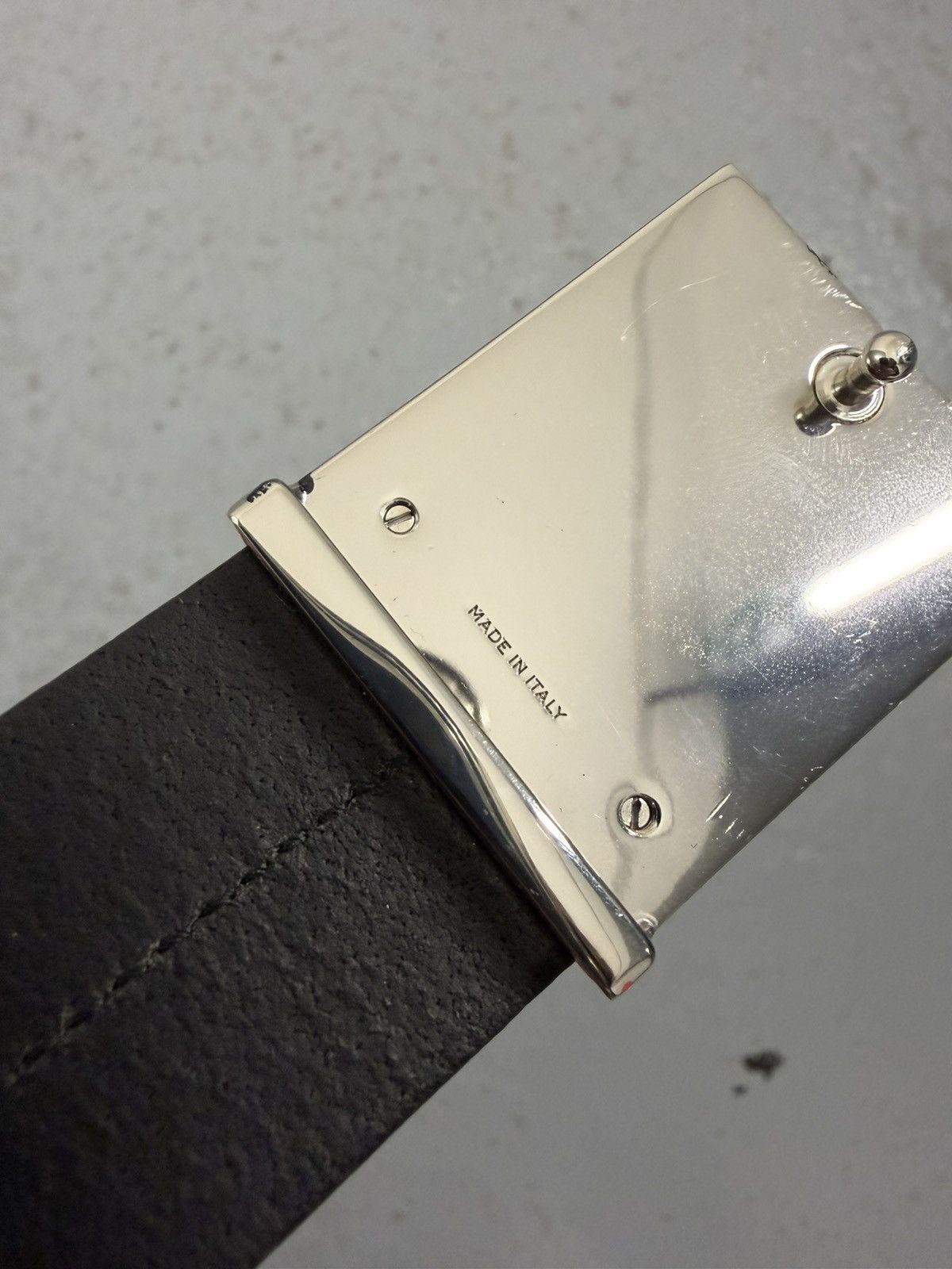 Dior Dior Homme Leather Belt Size ONE SIZE - 7 Thumbnail