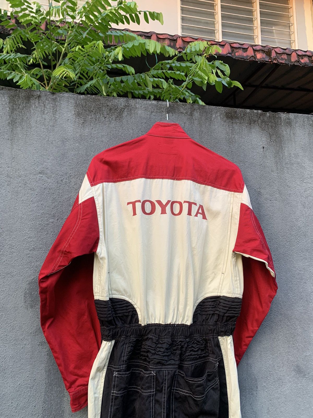 Japanese Brand 🏁VINTAGE TOYOTA TECNO JUMPSUIT Size US 33 - 4 Thumbnail