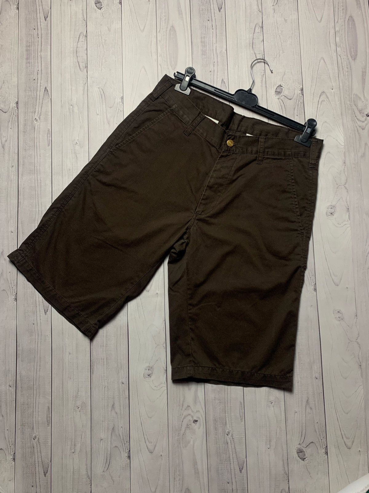 Carhartt Carhartt brown shorts logo Size 31 Size US 31 - 4 Thumbnail
