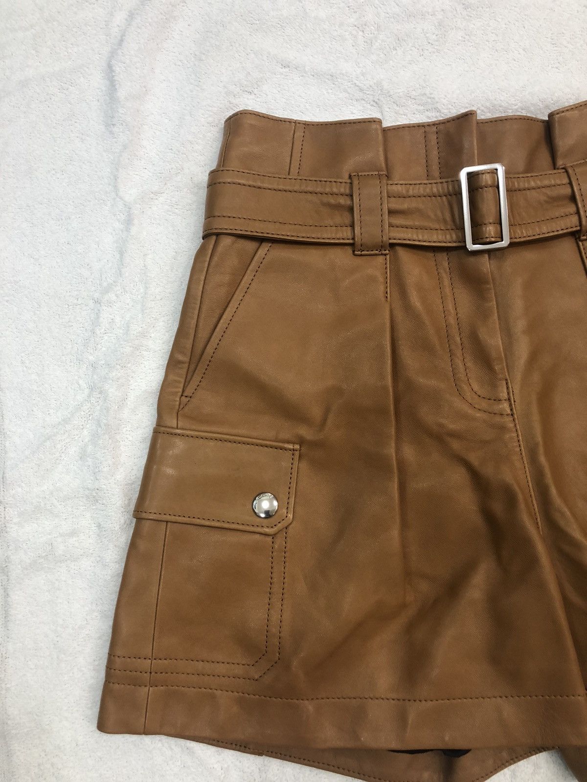 Coach Coach Leather Belted Short Pants Size US 28 / EU 44 - 4 Thumbnail