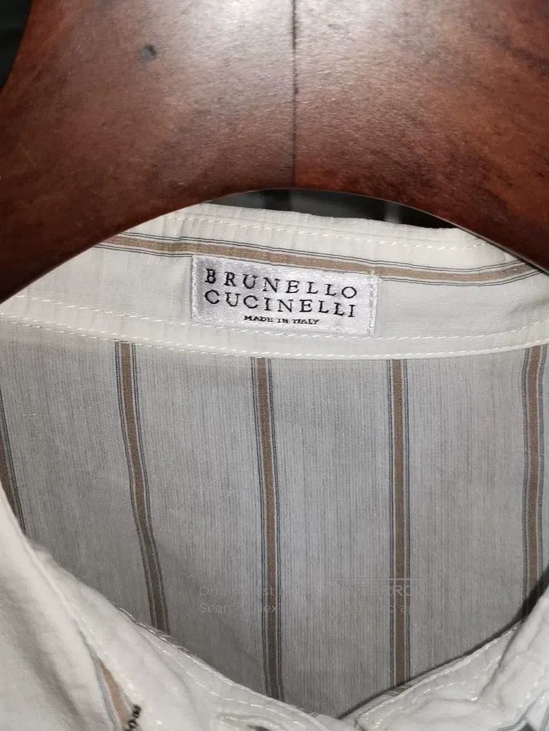 Brunello Cucinelli Brunello Cucinelli Shirt Size XXL / US 16-18 / IT 52-54 - 2 Thumbnail