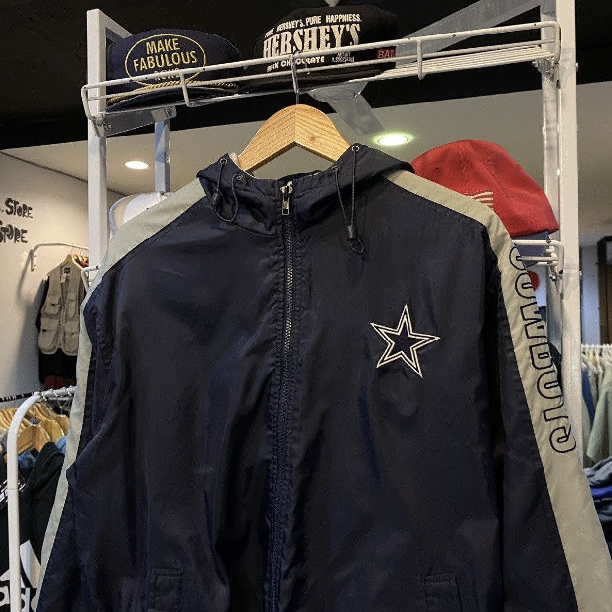 NFL × Puma × Vintage Vintage Puma NFL Dallas Cowboys Reversible Jacket Hoodies Size US L / EU 52-54 / 3 - 5 Thumbnail