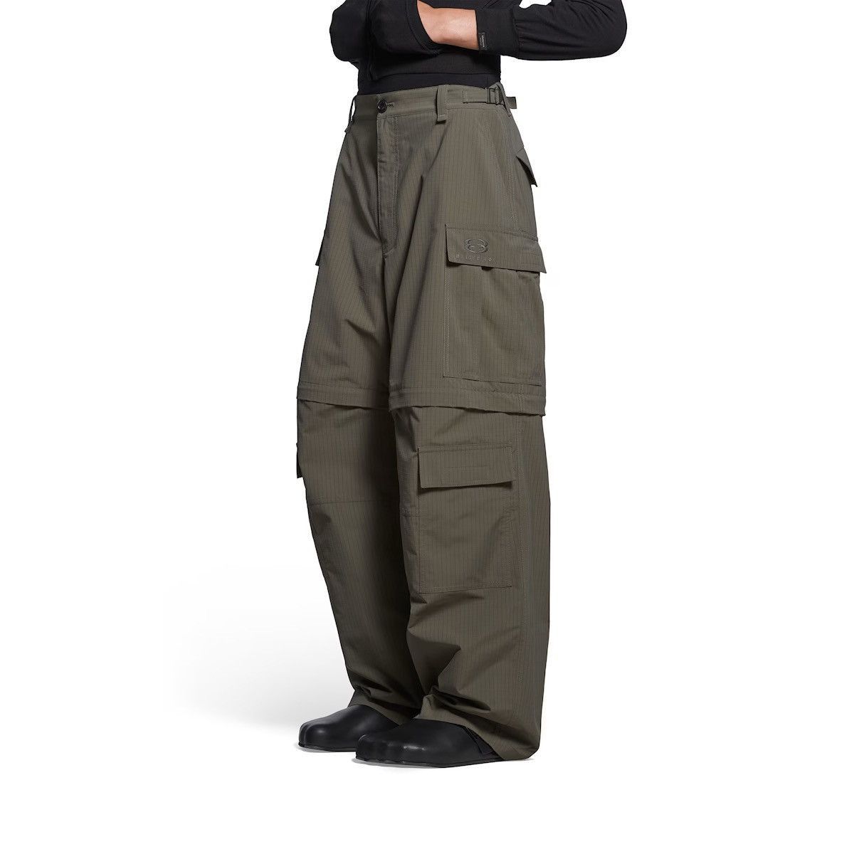 Balenciaga - Green Unity Sports Icon Light Cargo Trousers | Grailed