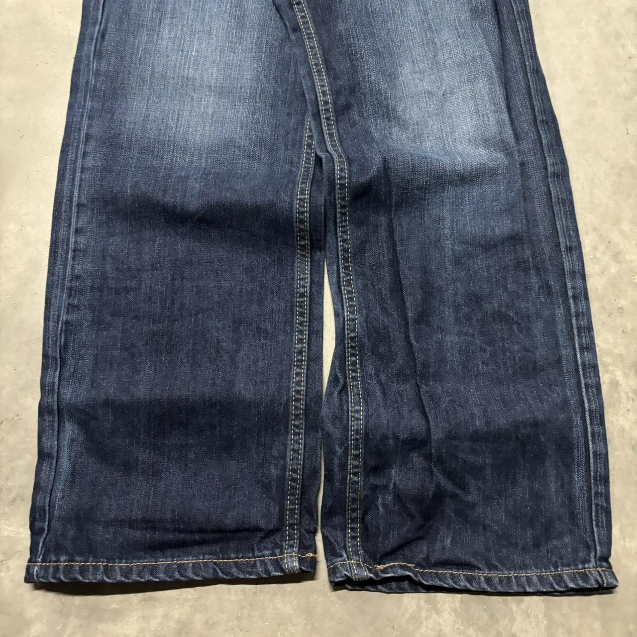 Levi's × Vintage Crazy Vintage Y2K/2000s Baggy Dark Wash Levi’s Grunge Denim Jeans! Size US 34 / EU 50 - 6 Thumbnail