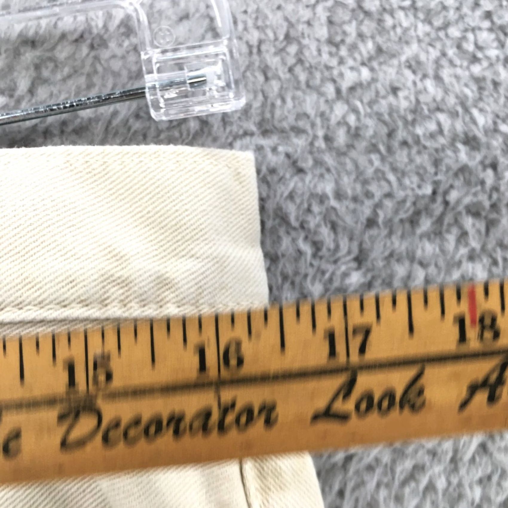 American Eagle Outfitters American Eagle Outfitters Jeans Mens 32/34 Beige Cotton 5 Pockets Straight Leg Regular Rise Medium Size US 32 / EU 48 - 5 Thumbnail