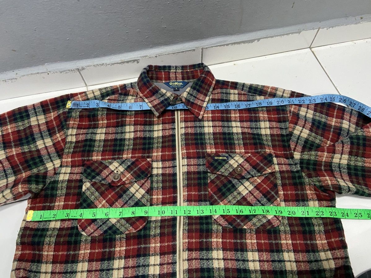 Oshkosh VINTAGE OSHKOSH FLANNEL WOOL JACKET Size US L / EU 52-54 / 3 - 16 Thumbnail
