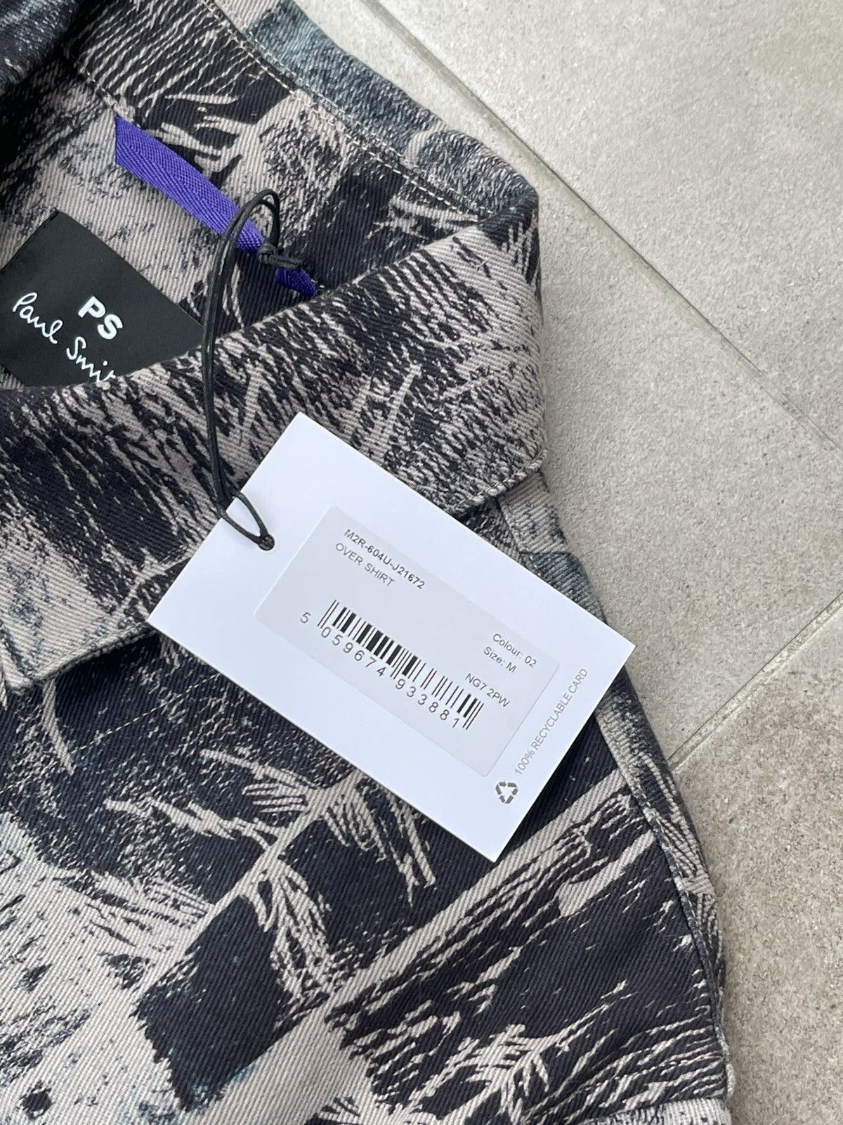 Paul Smith !DS! FW22 Paul Smith Grey Forest Summer Overshirt Jacket Size US M / EU 48-50 / 2 - 20 Thumbnail