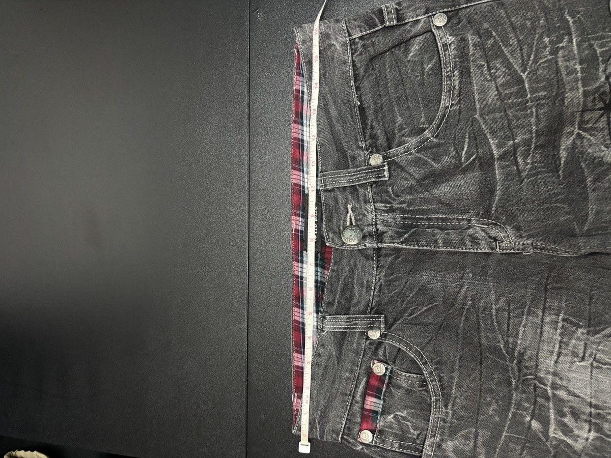 Japanese Brand Y2K Wild Life Tribal Flare Denim Size US 32 / EU 48 - 10 Thumbnail
