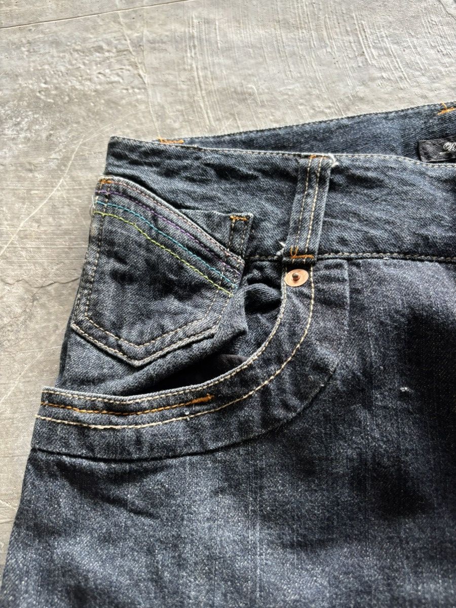 If Six Was Nine × Japanese Brand × Tornado Mart Root three style loose baggy style japanese jeans Size US 33 - 9 Thumbnail