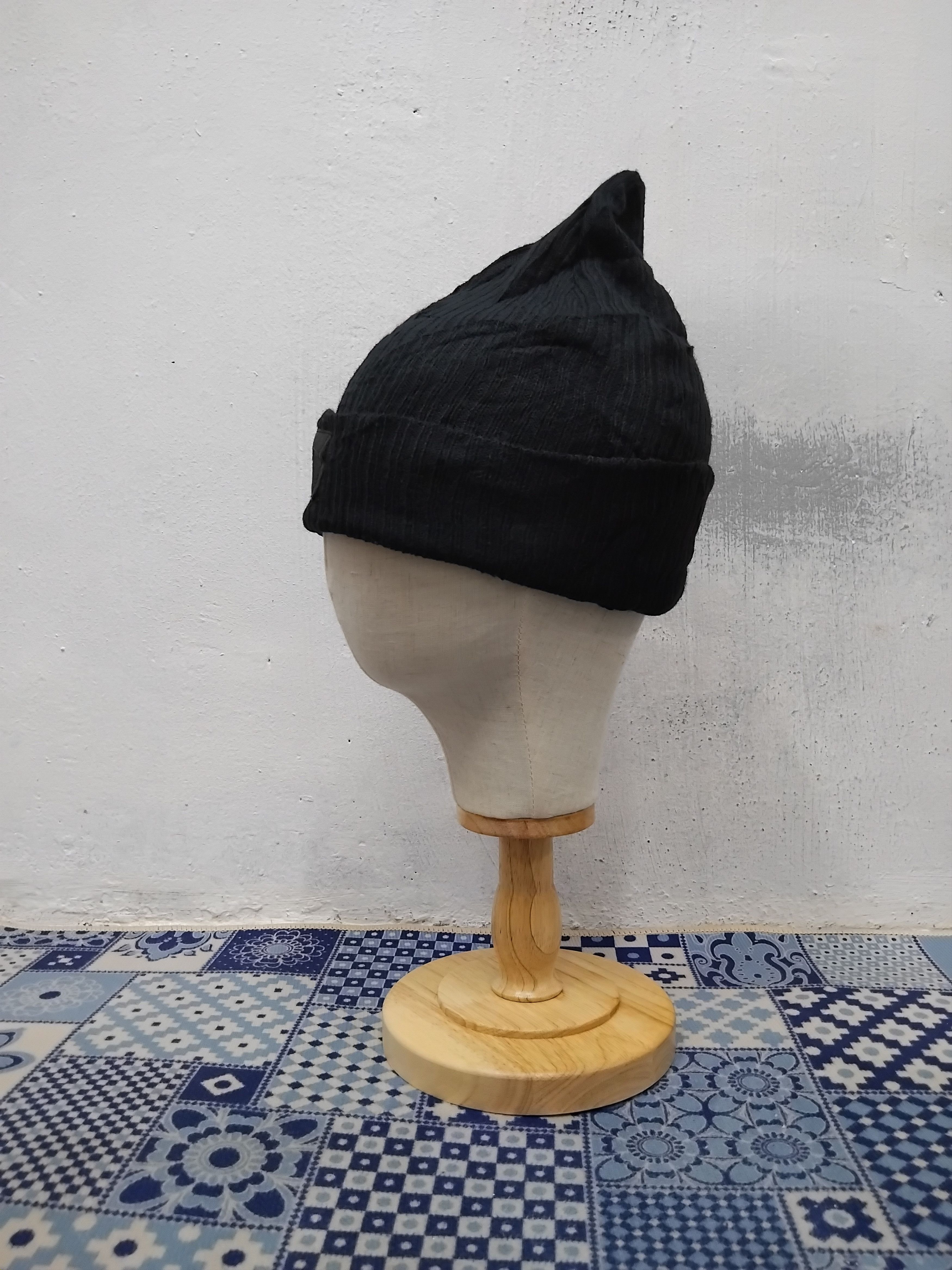 Japanese Brand 💥OZOC Japanese brand black colour beanie Size ONE SIZE - 6 Thumbnail