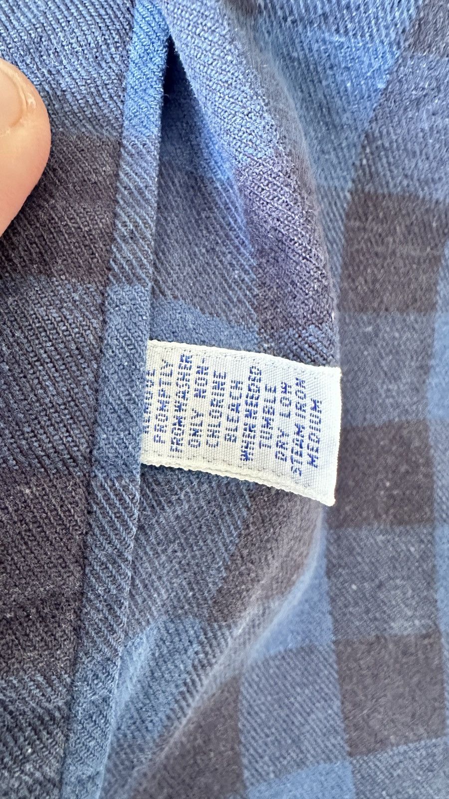 Polo Ralph Lauren Polo Ralph Lauren Blue Buffalo Plaid Flannel Shirt Workwear Size US M / EU 48-50 / 2 - 8 Thumbnail