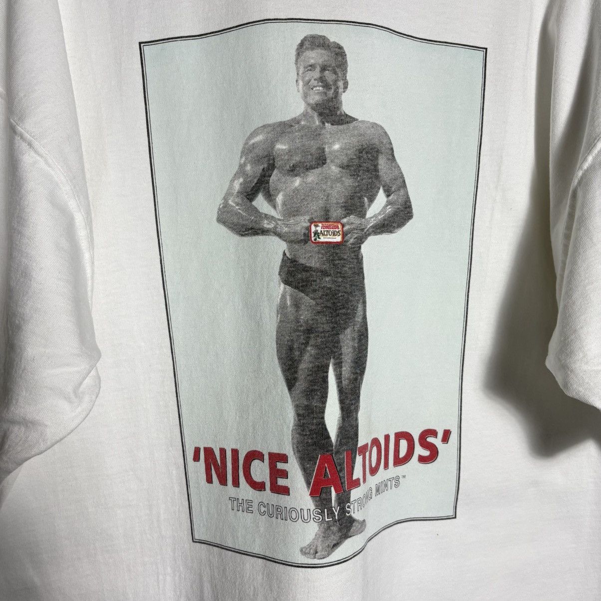 Vintage Vintage 90s Altoids Peppermint T-Shirt Size US XL / EU 56 / 4 - 3 Thumbnail