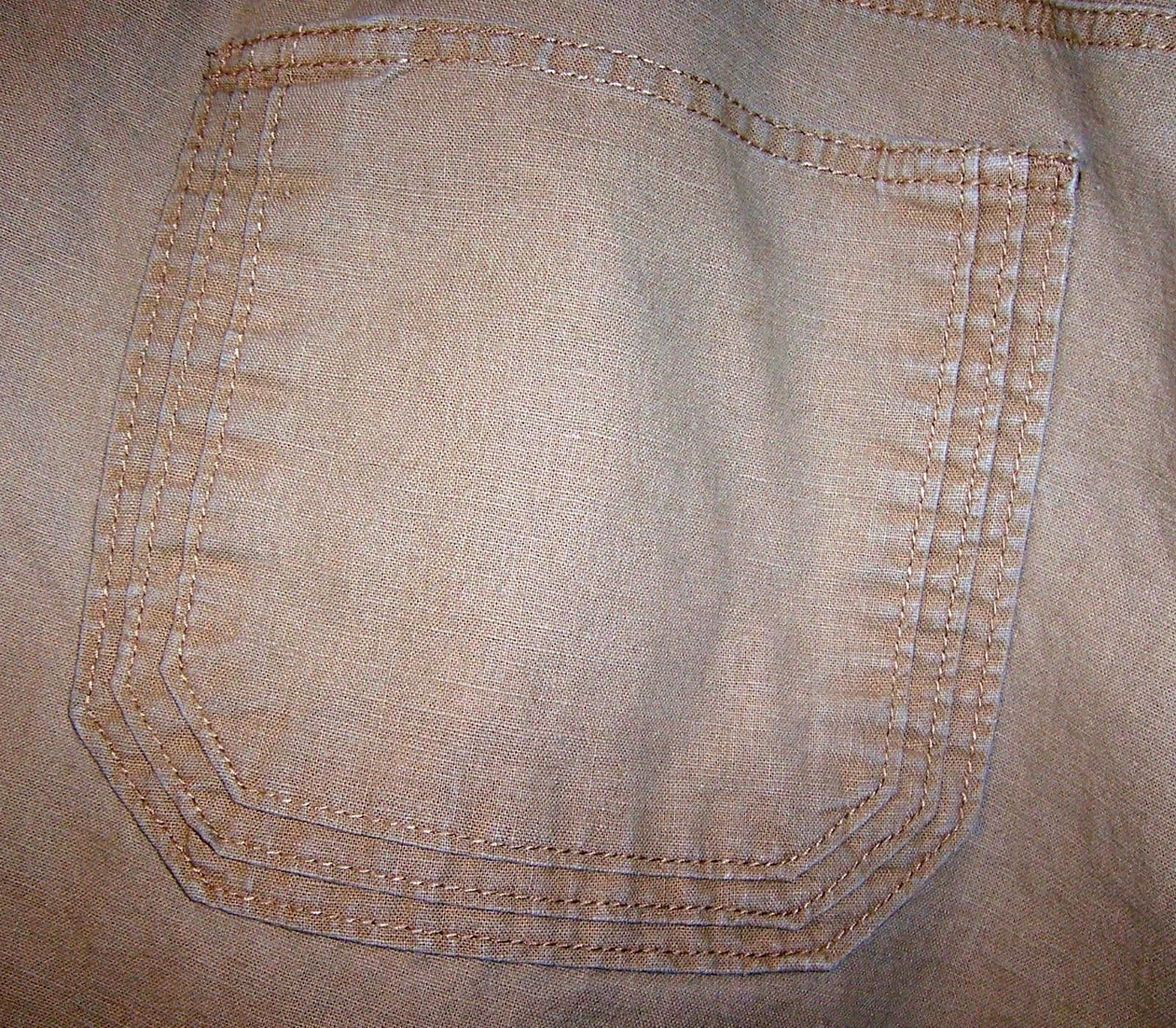 Faded Glory Faded Glory Women's Plus 24W - Sand Dune/Khaki Linen Blend Size 42" / US 20 - 4 Thumbnail