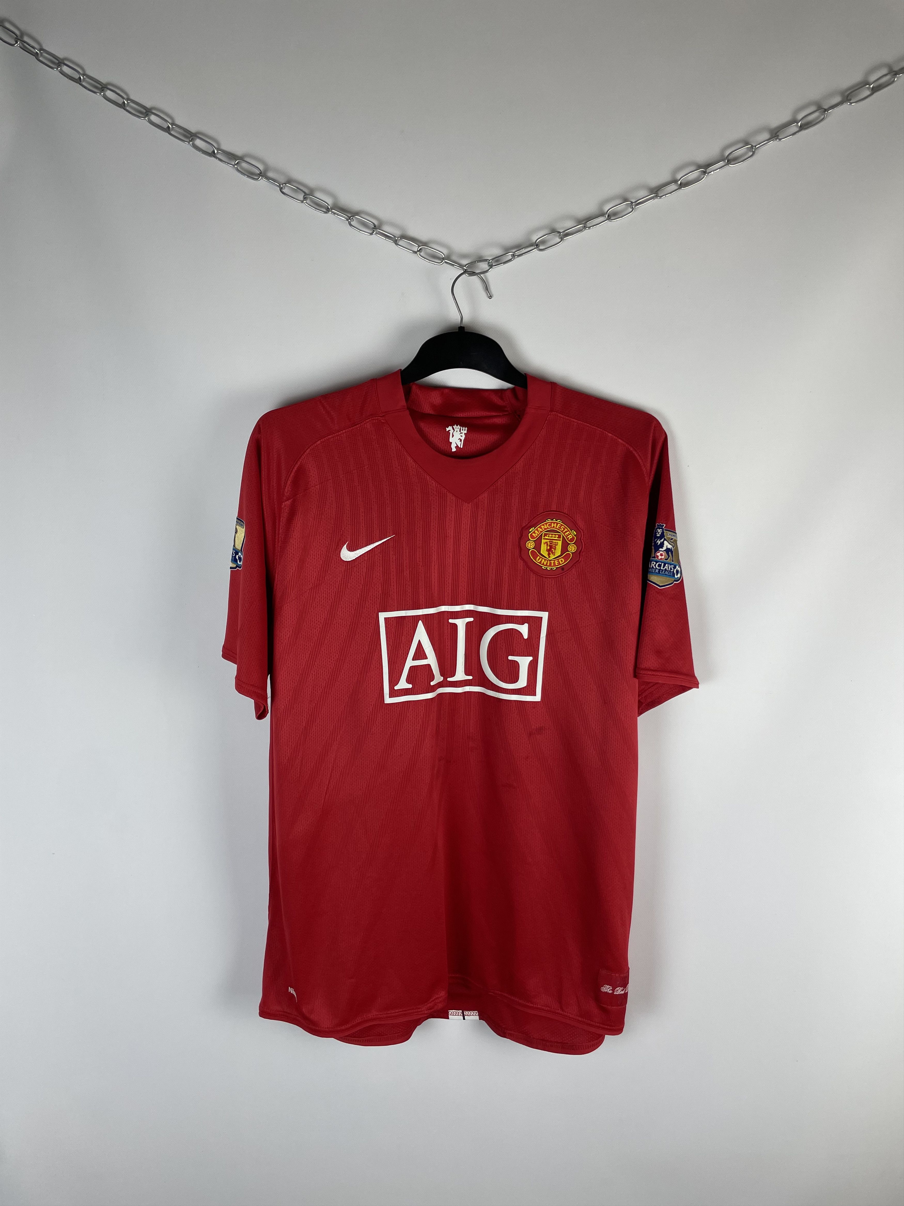 Nike Manchester United Nike jersey tee T-shirt AIG Size US XXL / EU 58 / 5 - 1 Thumbnail
