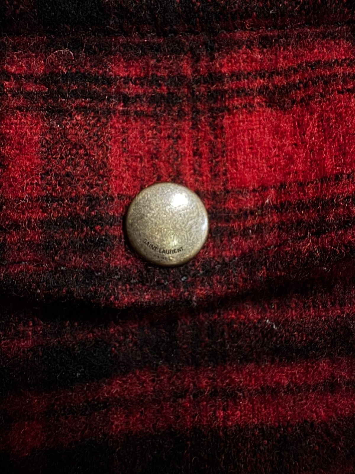 Saint Laurent Paris Saint Laurent Mens shearling overshirt Size US XL / EU 56 / 4 - 2 Thumbnail