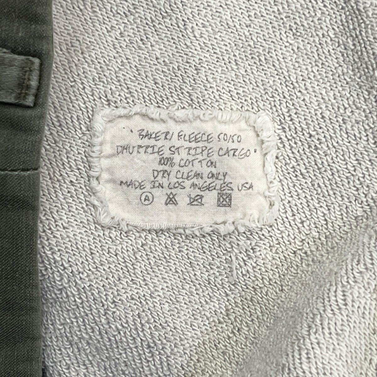 Greg Lauren Greg Lauren 2020 Baker Fleece 50/50 Hybrid Tent Shorts Size US 30 / EU 46 - 4 Thumbnail
