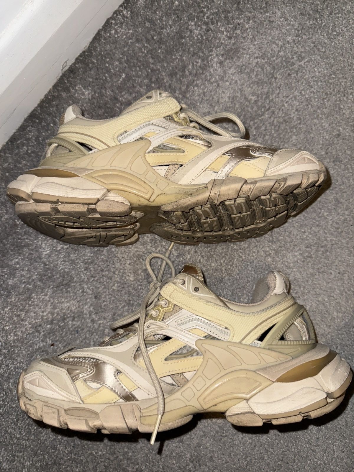 Balenciaga Balenciaga Track 2 in Nude Size US 6 / IT 36 - 3 Thumbnail