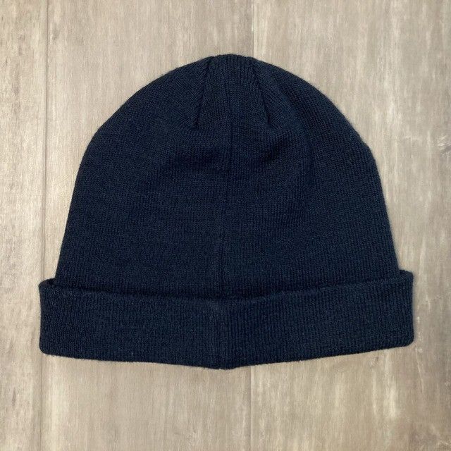 Bape BAPE STA LOGO Beanie Knit Cap a bathing ape star Navy Size ONE SIZE - 3 Thumbnail