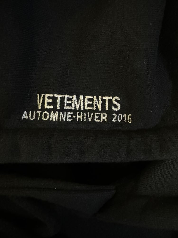 Vetements OG metal logo hoodie Size US XS / EU 42 / 0 - 6 Thumbnail